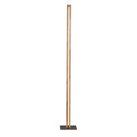 LED Stehlampe Touch Dimmer 150 cm Holz Metall 3000 K