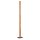 LED Stehlampe Touch Dimmer 150 cm Holz Metall 3000 K
