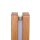 LED Stehlampe Touch Dimmer 150 cm Holz Metall 3000 K