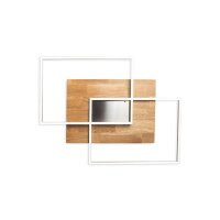 LED Deckenlampe mit Dimmer Farbwechsel 2700-5000 K B: 50 cm
