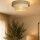 Deckenlampe Jute Beige Sandfarben E27 Ø50 cm wohnlich