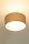 Deckenlampe Stoff Weiß Dunkelbeige E27 L:80 cm