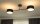 Deckenlampe blendarm Stoff Schwarz E27 L:80 cm