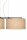 Pendelleuchte Leinen Schwarz Beige E27 L:100 cm