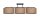 Deckenlampe Leinen Schwarz Natur E27 L:100 cm