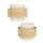 Pendelleuchte Jute Weiß Natur E27 Ø30 cm gemütlich