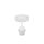 Deckenlampe Stoff Weiß Sandfarben E27 Ø40 cm wohnlich