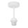 Deckenlampe Stoff Weiß Sandfarben E27 Ø40 cm blendarm