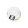 Deckenlampe Stoff Weiß Sandfarben E27 Ø40 cm blendarm