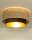 Deckenlampe Stoff Jute Schwarz E27 Ø45 cm wohnlich
