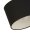 Deckenspot verstellbar Stoff Schwarz Weiß E27 L:45 cm