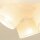 Deckenspot flexibel Stoff Creme Weiß E27 L:45 cm