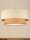 Pendelleuchte Stoff Beige Weiß E27 Ø45 cm wohnlich