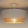 Deckenlampe Jute Weiß Beige E27 Ø45 cm gemütlich