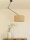 Deckenlampe verstellbar Stoff Schwarz Beige E27 Ø40 cm