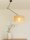 Deckenlampe verstellbar Stoff Schwarz Beige E27 Ø40 cm