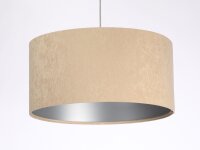 Suspension Beige Argent Rétro ronde Table à...