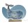 LED Tischleuchte Kinderzimmer dimmbar B: 35 cm Wal Blau 3000K