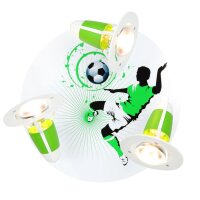 Kinderzimmerlampe Fußball Ø 29 cm rund klein...