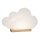 LED Tischlampe dimmbar B: 25 cm hoch Weiß Wolke Kinder Baby
