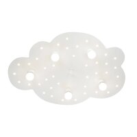 Deckenlampe Wolke B: 75 cm Weiß LED + E14 Kinderzimmer