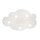 Deckenlampe Wolke B: 75 cm Wei&szlig; LED + E14 Kinderzimmer
