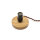 Lampe de table design industriel métal E27 petite