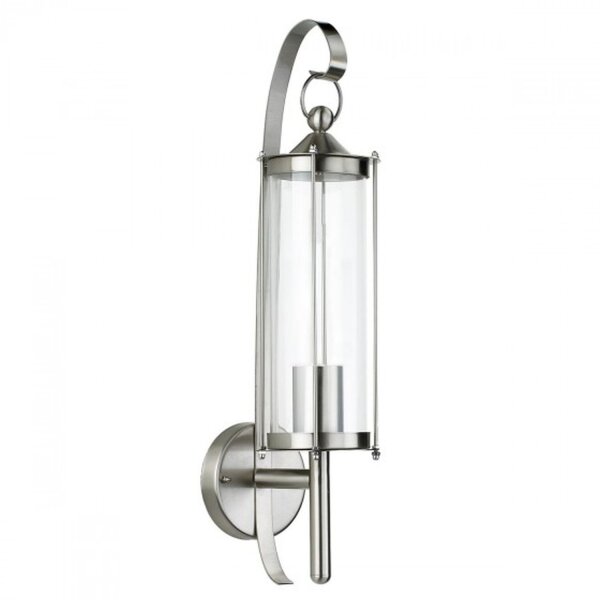 Lanterne en acier inoxydable pour le mur Lampe dextérieur