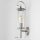 Lanterne en acier inoxydable pour le mur Lampe dextérieur