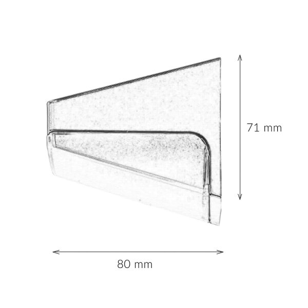 Lampe solaire à LED avec détecteur de mouvement IP44 TSUNADE