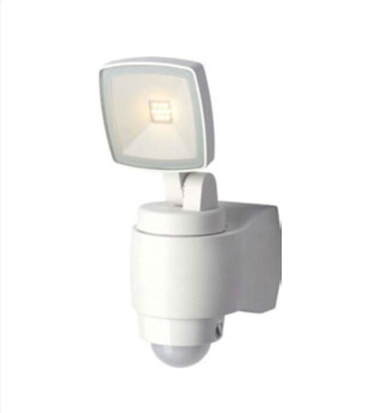 Lampe dextérieur LED Détecteur de mouvement Blanc IP44 AMINA