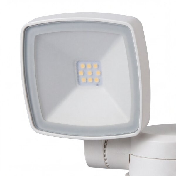 Lampe dextérieur LED avec détecteur de mouvement Blanc IP44 AMINA