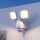 Lampe dextérieur LED avec détecteur de mouvement Blanc IP44 AMINA