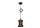 Suspension rustique Kelila en brun-beige