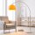 Lampadaire Ø40cm rétro élégant courbé