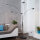 Lampe rétro Lampe design 200cm flexible argentée