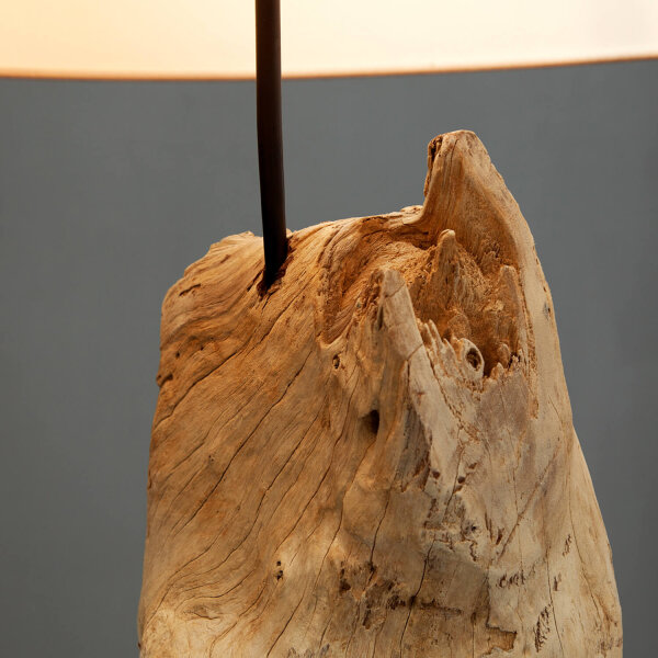 Lampadaire 175cm Moderne individuel bois flotté