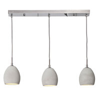Lampe &agrave; suspendre en b&eacute;ton E14 Design...