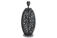 Gestell Tischleuchte Schwarz E27 Metall 46 cm hoch
