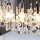 Lampe suspendue table à manger cristal Lampe moderne E14