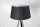 Lampenschirm Schwarz Stoff Ø 50 cm konisch für Stehlampe E27