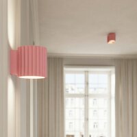 Wandlampe Up Down Aluminium Rosa G9 B:10 cm modern