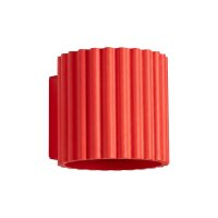 Wandleuchte Up Down Aluminium Rot G9 B:10 cm blendarm