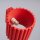 Wandleuchte Up Down Aluminium Rot G9 B:10 cm blendarm