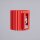 Wandleuchte Up Down Aluminium Rot G9 B:10 cm blendarm