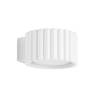 Wandleuchte Aluminium Weiß GX53 B:10 cm modern