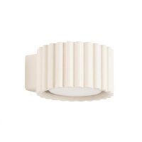 Wandleuchte Aluminium Beige GX53 B:10 cm blendarm