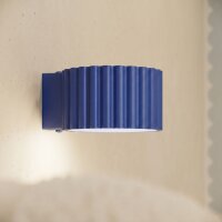 Wandleuchte Aluminium Ultramarin GX53 B:10 cm