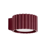 Wandlampe Aluminium Burgund GX53 B:10 cm blendarm