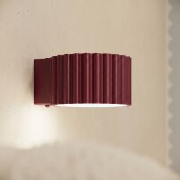 Wandlampe Aluminium Burgund GX53 B:10 cm blendarm